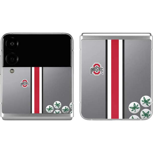 Ohio State University Buckeyes Galaxy Z Flip4 5G Skin